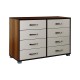 Berlin 8 Drawer Chest